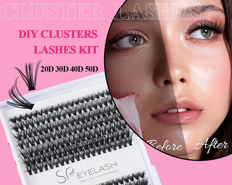 10d-100D Cluster Lashes Innesto Suggerimenti, Impariamo insieme!
