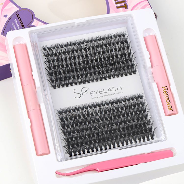 Kit per ciglia a cluster 30d-40D
