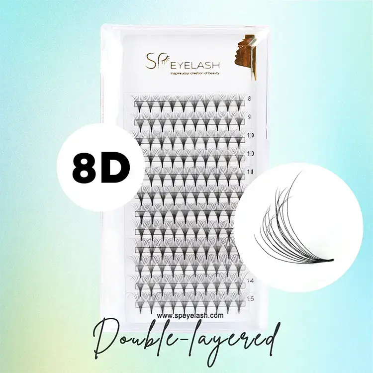 8d Double Camellia Promode Fans